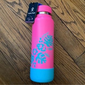 Hydro Flask 40 oz Flamingo Pink HAWAII LIMITED EDITION Wide Mouth Water Bottle
